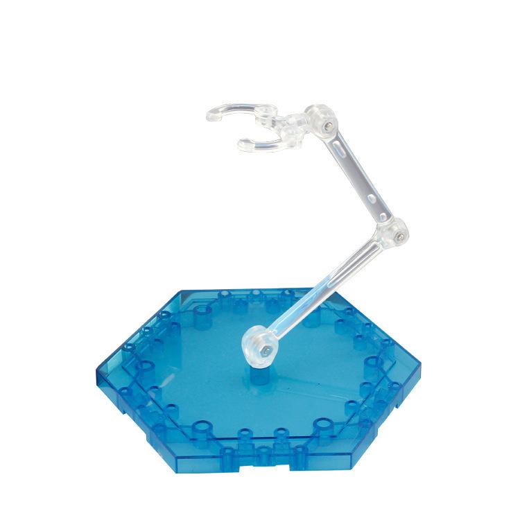 

Clear Action Figure Stand,Assembly Action Figure Display Holder Base Model Support Stand for HG RG SD SHF Gundam 1/144 Figures 5PCS синий