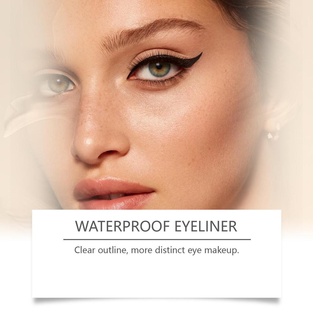 Zephoco Waterproof Bronze Eyeliner - Portable and Long-lasting Makeup Essential
