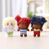 Fluffy Plush Character Pendant With Soft Polyester Filling For Teens
