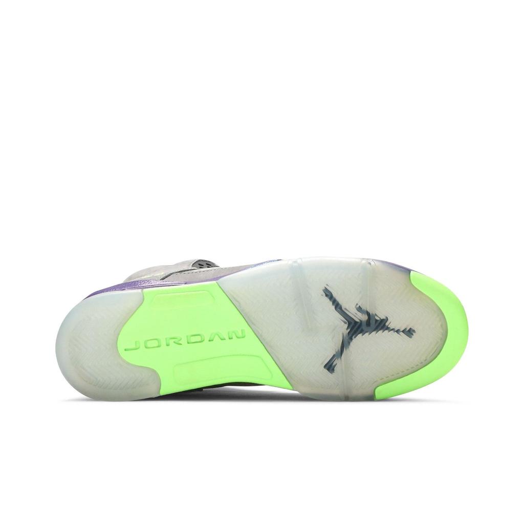 Air Jordan 5 Grade School 'Bel-Air' (Unisex) Cool Grey / Club Pink-Court Purple-Game Royal Kids' Basketball Shoes 621959 090