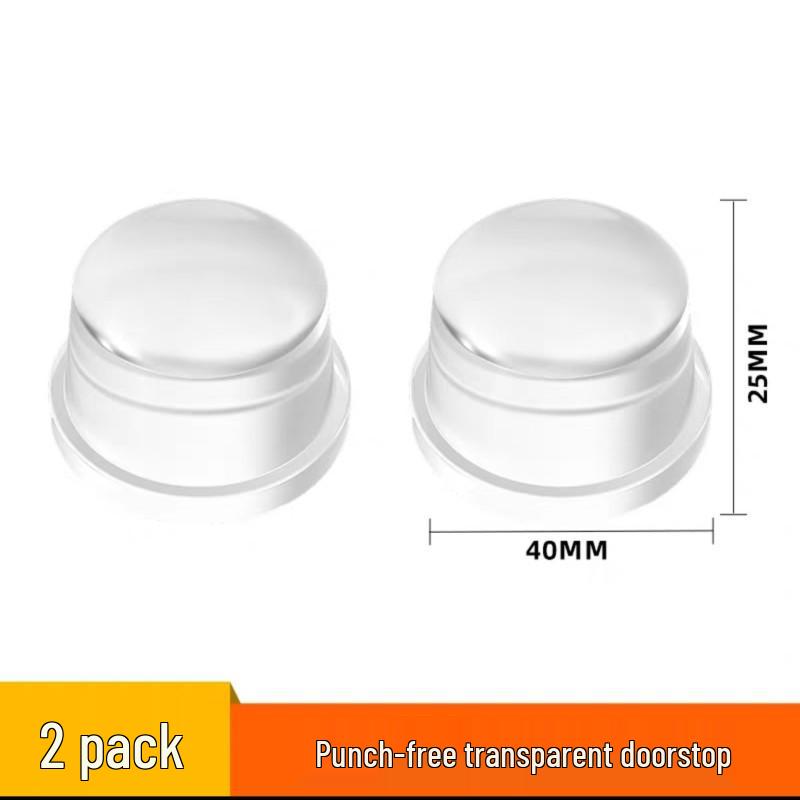 Transparent Silicone Door Stopper & Anti-Collision Pad