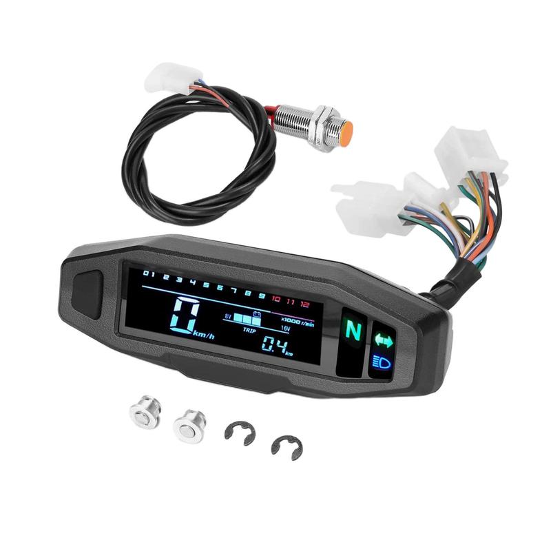 Universal Motorcycle Meter Tachometer with Backlight Repair Replace Modification