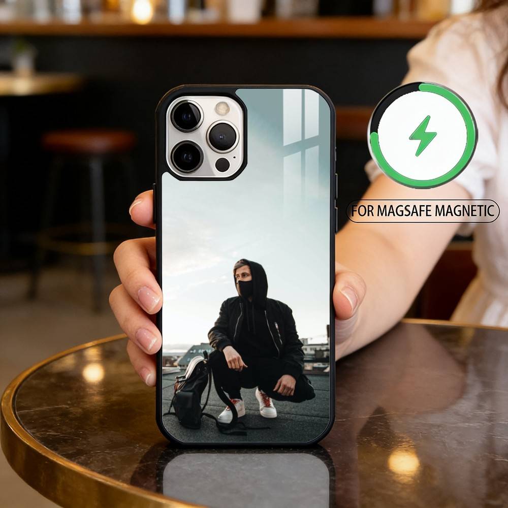 

Norway A-Alan W-Walker DJ Magnetic For Magsafe Wireless Charging Phone Case For iPhone17,16,15,14,13,12,11 Plus,Pro Max iPhone11PROMAX