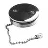 1 PZ 50MM Tappo Serbatoio Carburante Gas con Catena Ricambio Yacht Ferramenta di Ricambio