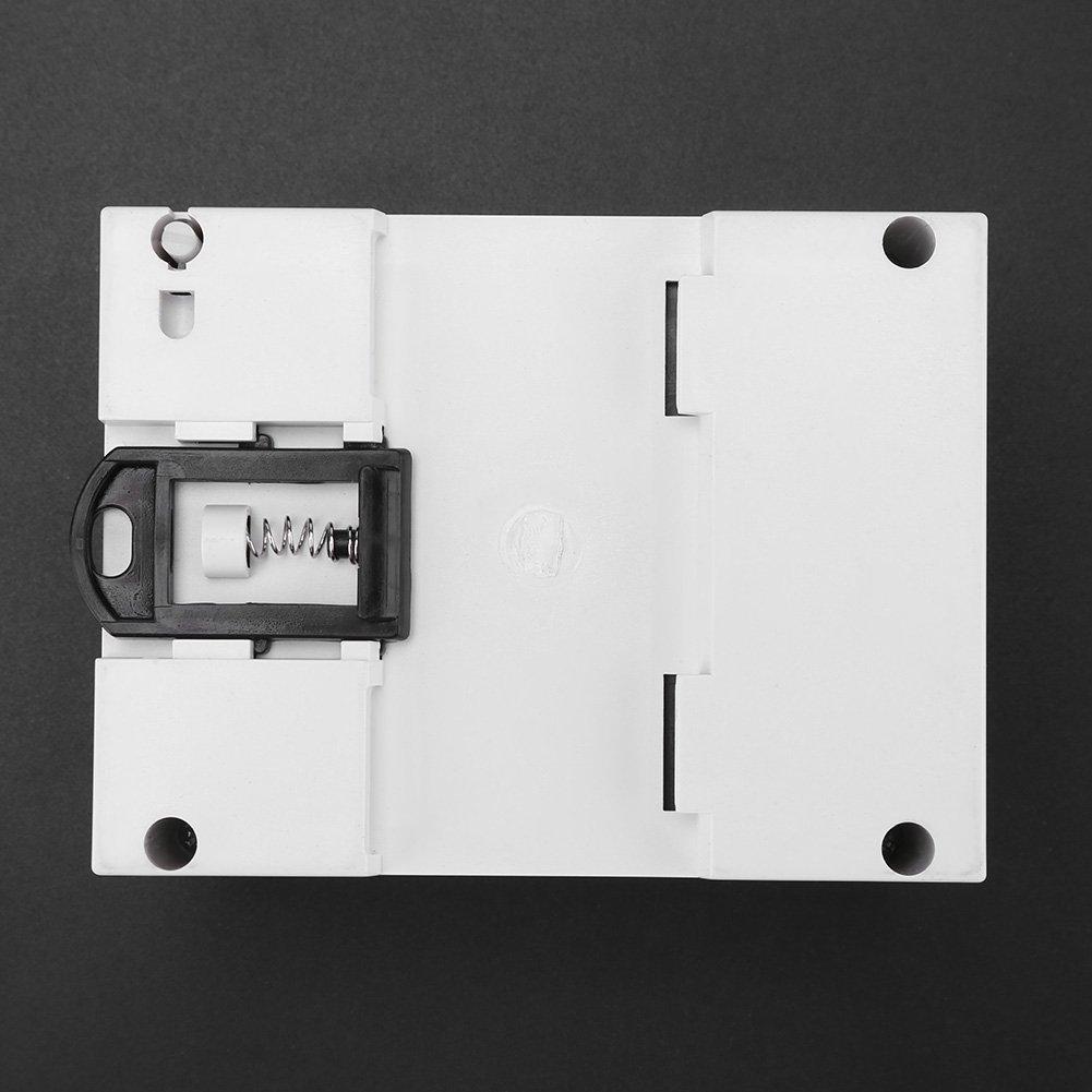 Walfront Třífázový čtyřvodičový digitální elektroměr KWh, 50Hz 3 x 20(80A), LCD displej, elektroměr na DIN lištu