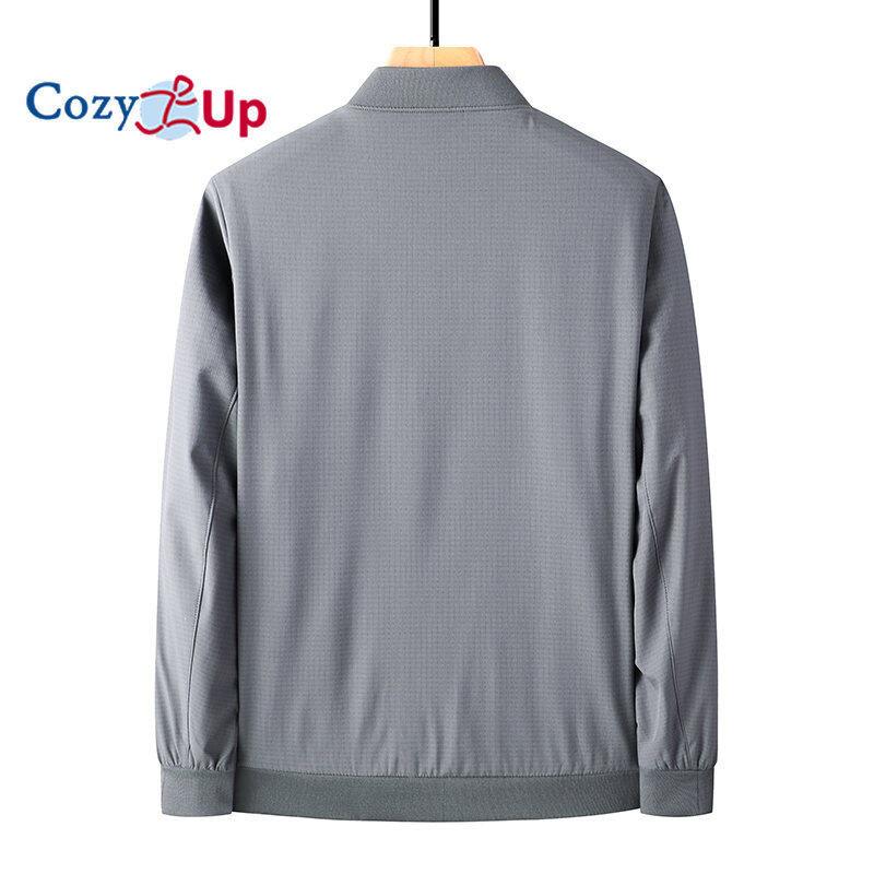 Cozy Up Casual Jackets Men Autumn Winter Casual Jacket Mens Coat Youth Handsome Top Coats Simple Jacket Mens