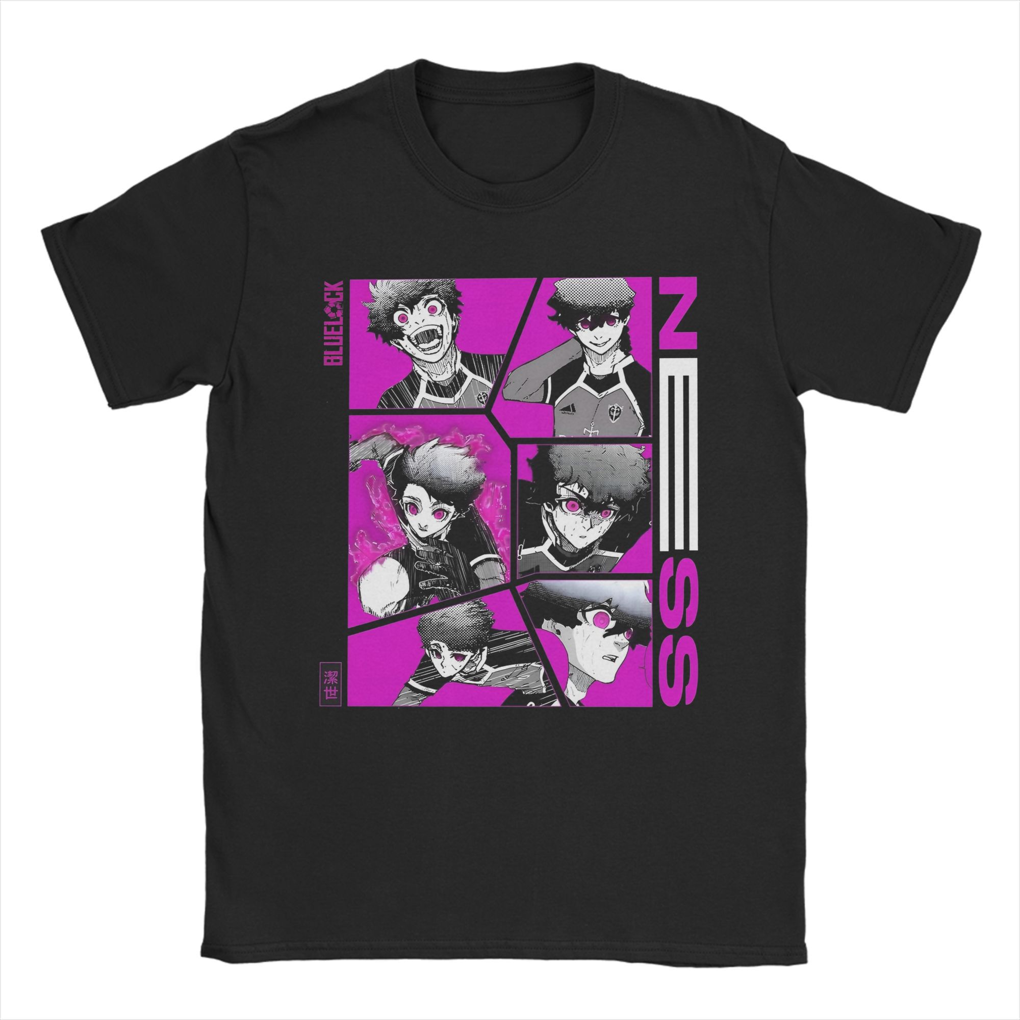 

Alexis Ness Blue Lock Tee Shirt for Men Women Gift Idea T Shirts Manga Cotton Clothes 5XL різнокольоровий