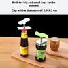 Stanless Steel Jar Opener Bottle Opener and Can Opener for Weak Hands for Can Adjustable Size
