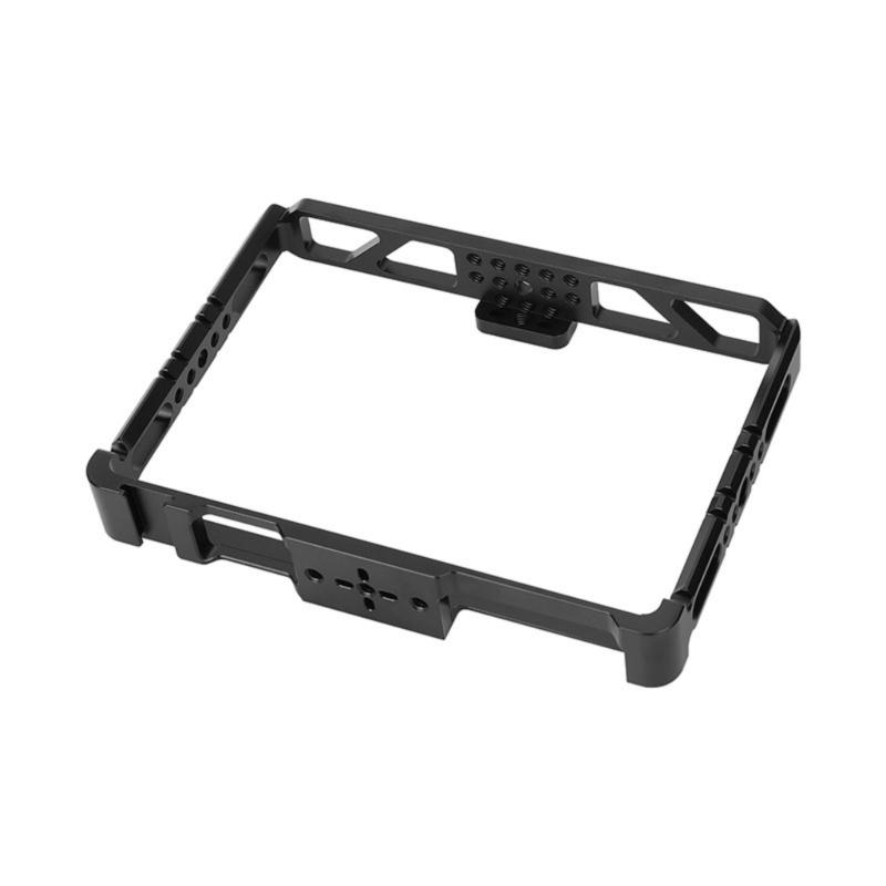 Professional Monitors Cage Camera Full Cage Aluminum Video Rig Shutter Button Cold Shoe Base for HT7S Monitors Accessories