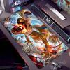Gaming Large Mouse Pad Anime Pokemon Charizard Desk Mat E-Sports Keyboard Mousepad Office Extended Table Pad PC Accessories Rug