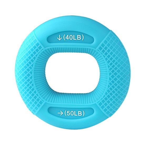Nastavitelná rukojeť Elastická Silná houževnatost Kompaktní velikost Ergonomický design Těžká rukojeť Fitness prsten na procvičování prstů