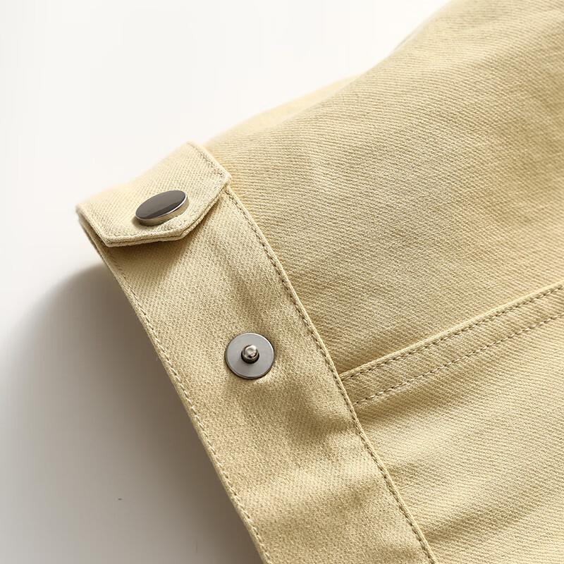 Shetu Women's Loose Fit Stand Collar Short Jacket