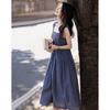 Japanese Style Plaid A-Line Sundress