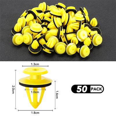 Clip de fixation de Rivet de voiture en plastique de 10mm, pour Volkswagen VW Passat Tiguan t-roc Golf Jetta Sharan Scirocco EOS t-cross Bora