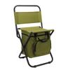 Fishing Chair with Cooler Bag 3 in 1 Design Multifunctional Foldable Fishing Chair for Camping