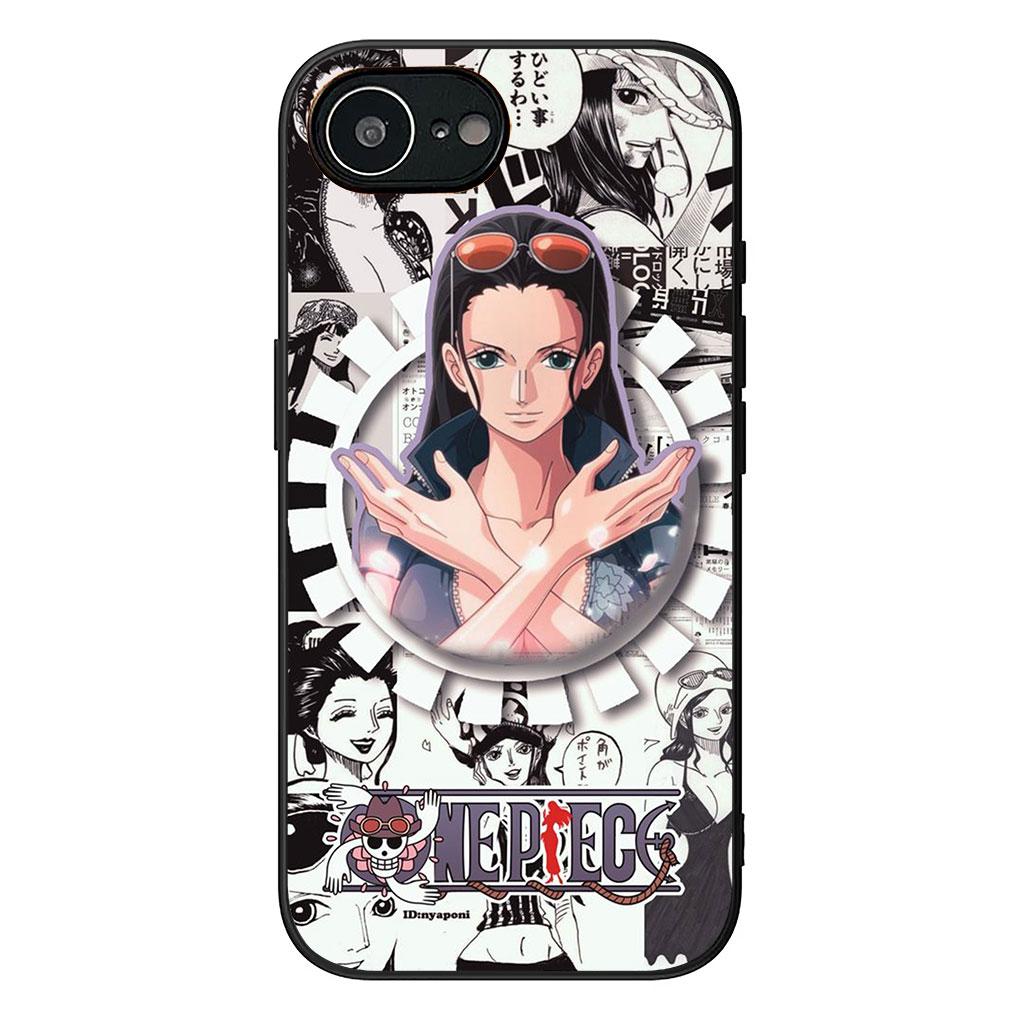 Nico One Luffy Pieces Robin Casing Phone Cover for OPPO A38 A18 A17 A40 A60 A80 A16 A78 A79 A54 A15 A57 4G 5G Soft Case