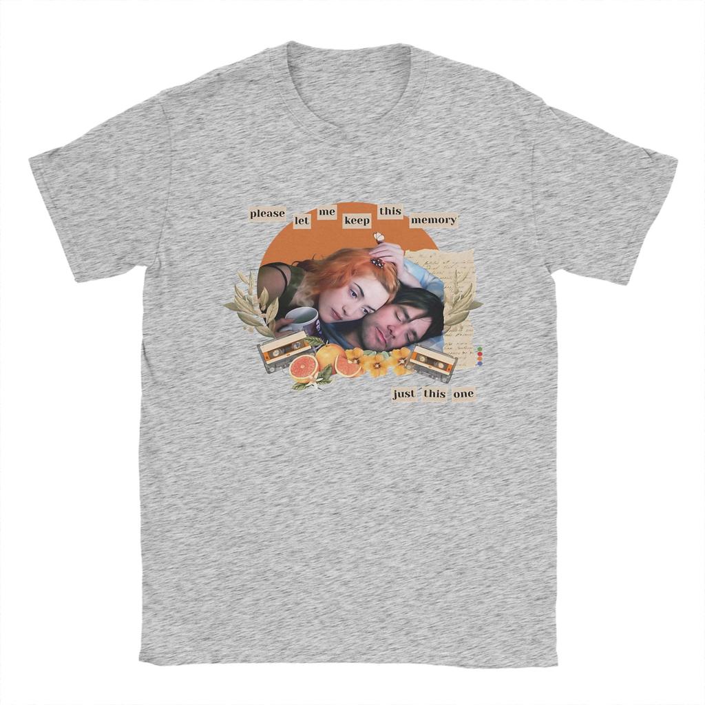 Unisexs Eternal Sunshine Of The Spotless Mind T Shirts Cotton Tops Vintage Short Sleeve Round Neck Tees Birthday Present TShirt