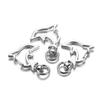 10pcs Cat Heart Snap Hook Trigger Clips Buckles for Keychain Lobster Lobster Clasp Hooks for Key Ring Clasp Jewelry Accessories