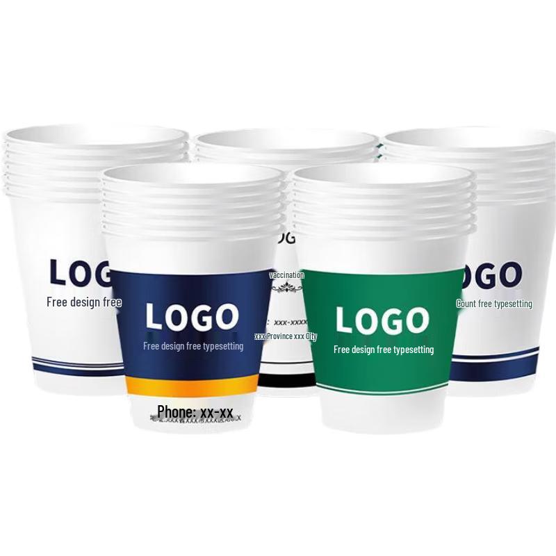 Xiaoyueya Thickened Disposable Paper Cups