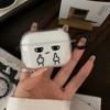Applicable Airpodspro1 Apple earphone case spoof expression earphone case 1/1/1/pro soft case transparent