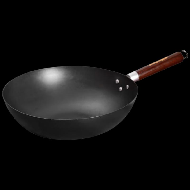 

Shangheng 32cm Uncoated Wrought Iron Wok