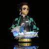 Ghost Destroyer Blade GK Bust, Tanjiro, Bust, Model, Ornament, Remote Control, Luminous, Boxed Figure.