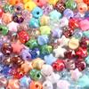 10Pcs Acrylic Macaron Color Star Beads Cute Dopamine  Pentagram Loose Beads DIY Earring Necklace Bracelet Jewelry Making Finding
