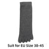 Comfortable Cotton Five Finger Socks Breathable Antibacterial Sports Socks Sweat-absorbing Split Toe Socks Men