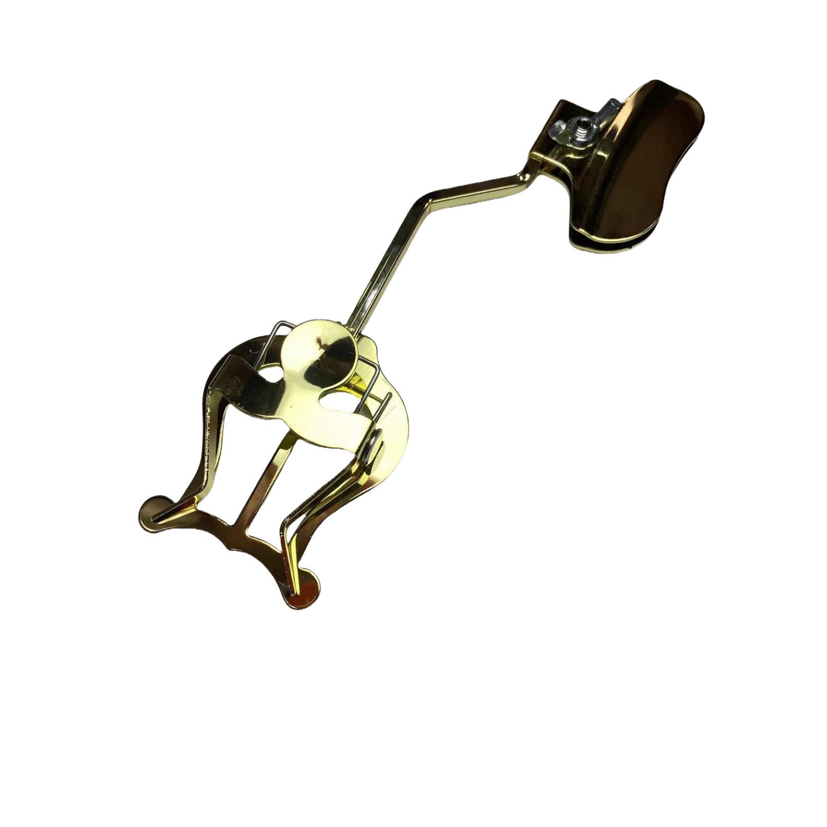 Universal Marching Music Clip for Tuba, Trumpet, Trombone & Music Stand золотой