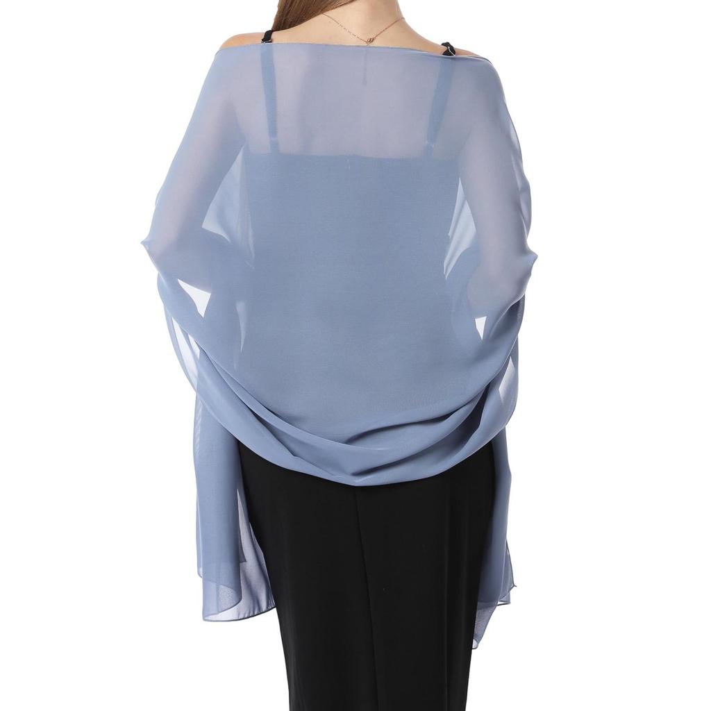 Women's Chiffon Evening Shawl and Wrap for Weddings and Bridesmaids