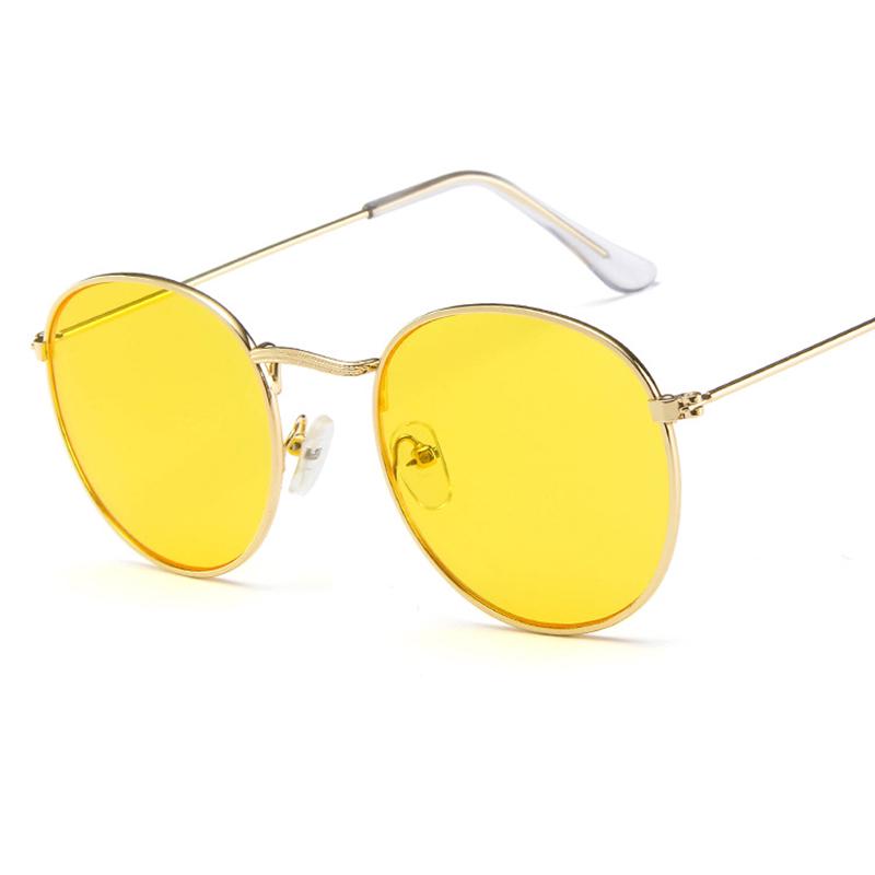Oversized Round Fashion Sunglasses Men Womens Vintage Retro Mirror Glasses Hot