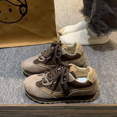 Chaussures Dexun pour femmes, nouvelles chaussures Forrest Gump pour femmes, chaussures à plateforme, chaussures de sport décontractées pour femmes, chaussures de planche rétro pour papa, chaussures Forrest Gump pour femmes