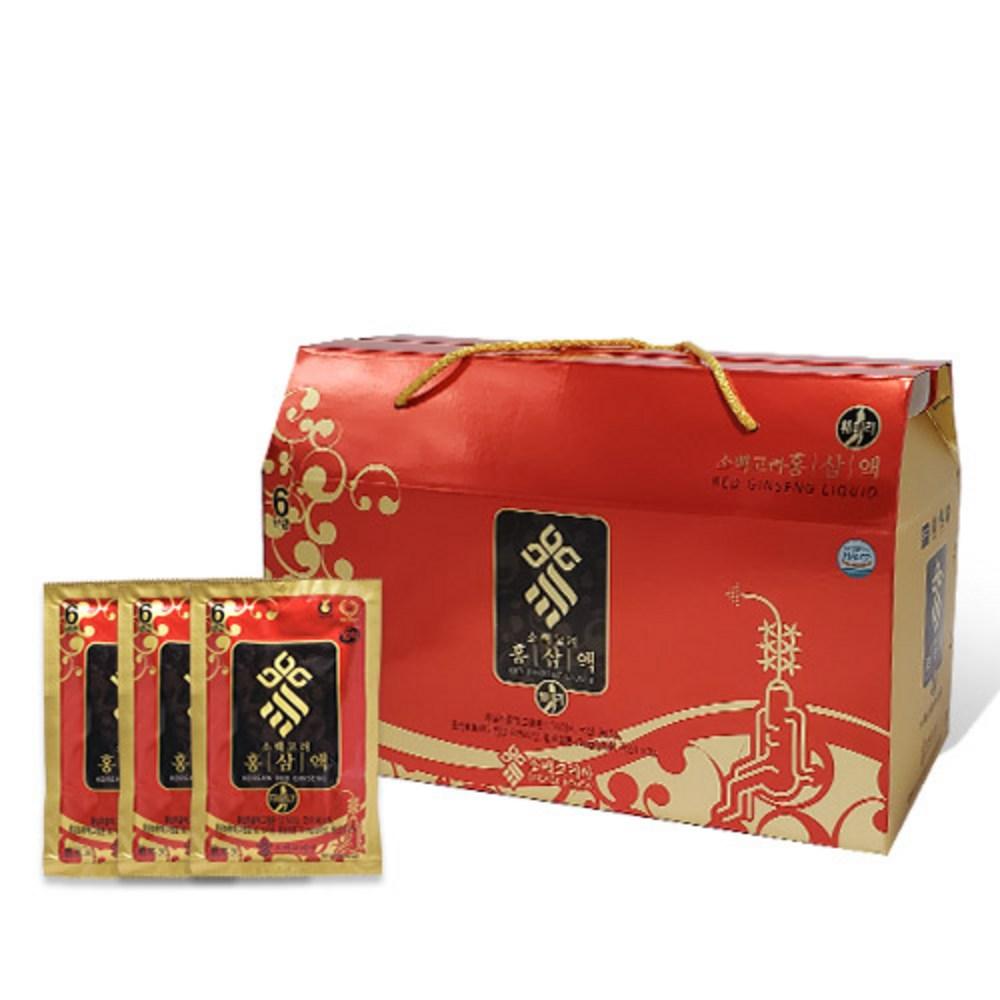 Sobaek Korea Red Ginseng Extract Family 80ml X 60 Pouches 60 Pcs 80ml