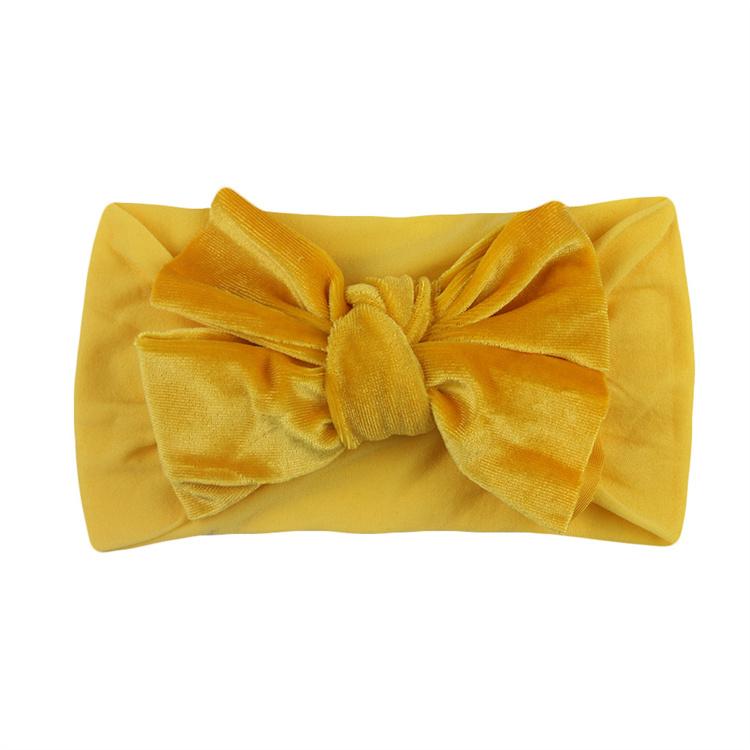 Custom Toddler Baby Boutique Ribbon Hair Bows Big Bowknot Headband Baby Girl Ribbon Hair Bow Headband