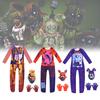 Kids Nights Five At Freddys Halloween Cosplay Party Suit Jumpsuit Mask Gloves
