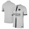 Jordan Dri-FIT ADV Paris Saint-Germain Authentic Away Breathable Knitted Comfortable Short Sleeve Football Shirt Men Tops Gray DJ7648-080