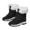 Snow Boots Winter New Velvet Thickened High-top Women's Boots Warm Cotton Shoes Non-slip Hiking Shoes Women