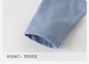 David Bella Children's Pure Cotton T-shirt Spring Clothes New Boys' Fake Two Piece Striped Bottom Shirt Men's Treasure Top