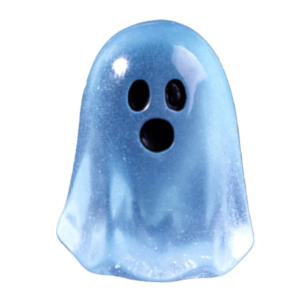 

10PCS Mini Luminous Ghost Ornaments Cute Resin Halloween Decorations DIY Kids Toys Home Decor Party Favors Halloween Gifts синій