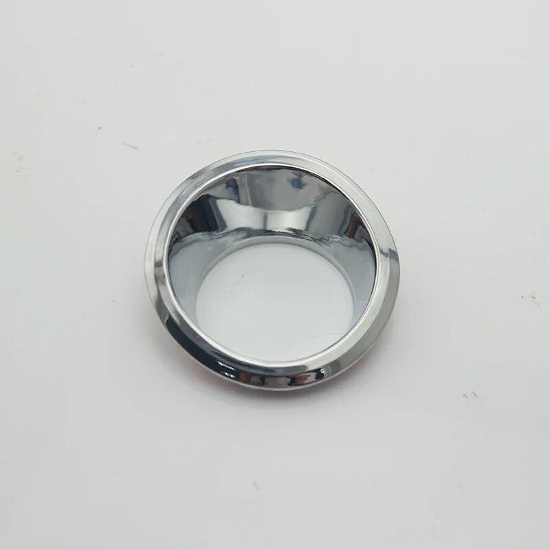 

Мой хороший автомобиль, хромированный переключатель зажигания, украшение для ключа, кольцо, круглая наклейка, наклейка для Jeep Compass 2017 2018 Renegade 2015-2018 серебряный