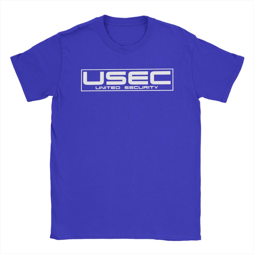 Vintage USEC Logo Escapes from Tarkovs T-Shirts für Unisex Rundhals Baumwoll-T-Shirt Kurzarm-Tees Sommerkleidung