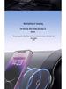 15W Foldable MagSafe Wireless Car Phone Holder with Magnetic Dashboard Navigation