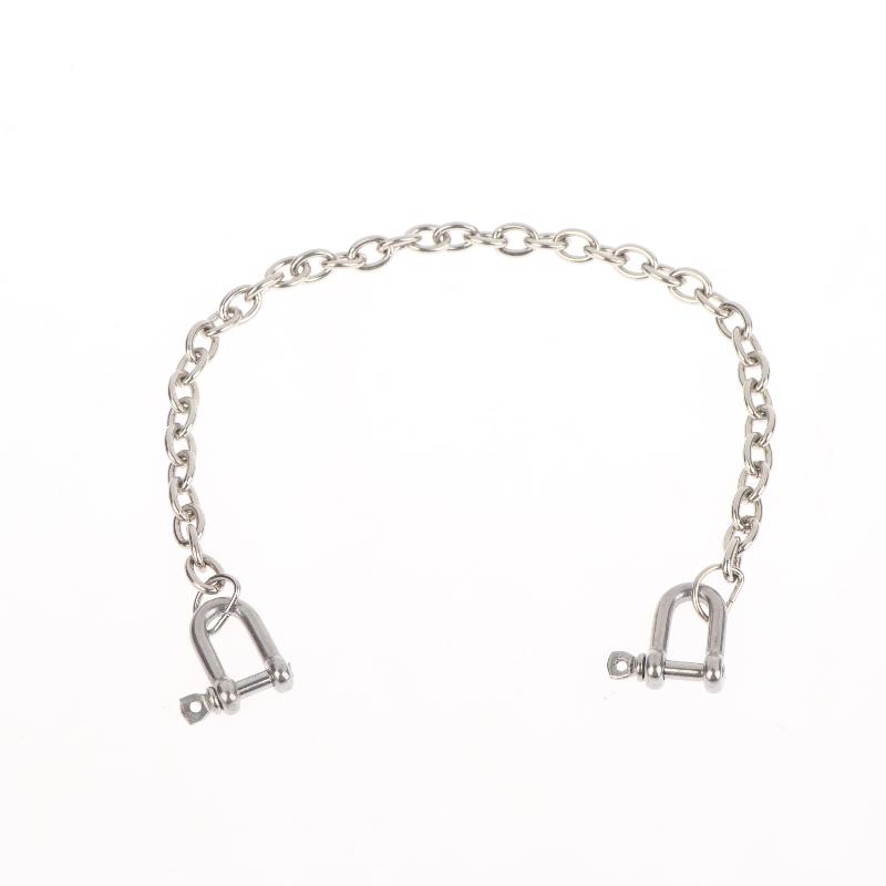 Diy Metal Tool Lock Elliptical Metal Ring Chain Home Men'S And Women'S Restraint Tool Parts Accessories Home Products