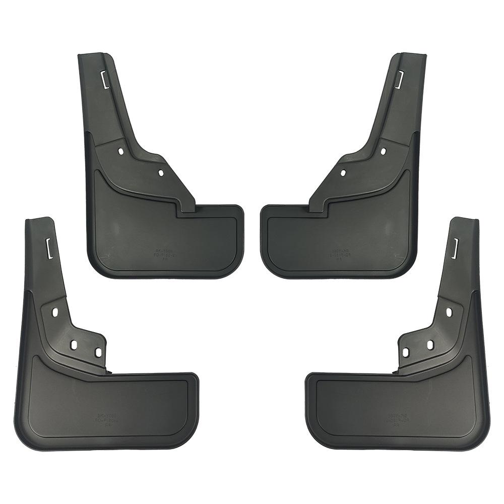 

Брызговики для Ford F150 Lightning Аксессуары 22-24 Всепогодные грязезащитные щитки Не требуется сверление Брызговик Передний Задний 4 шт. One Size