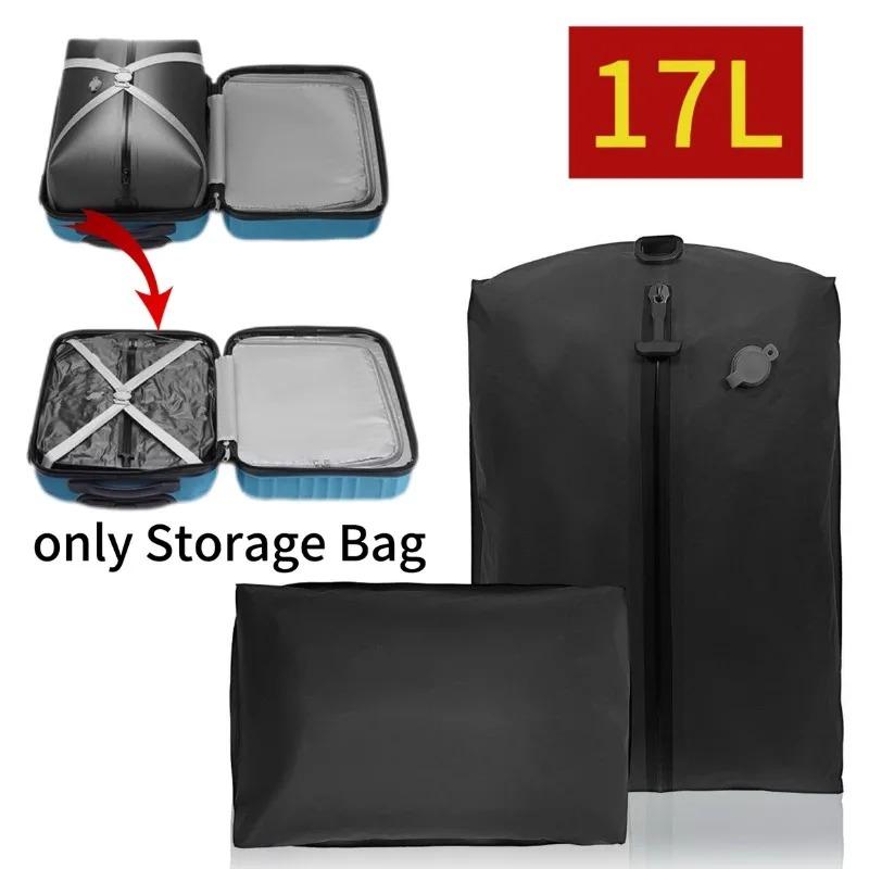 17L Vacuum Compression Bag with Hand Pump Folding Outdoor Reusable Clothing Storage Bags Travel Compression Backpack Luggage Bag 6270₽