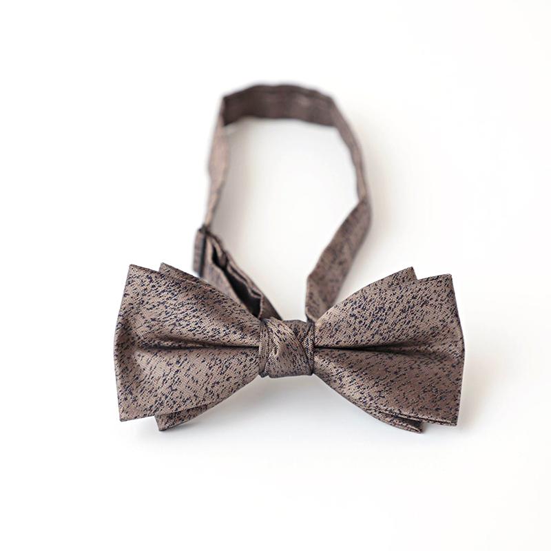 1PC High Quality Dark Pattern Performance Printed Floral Accessories Men's Bow Tie Handmade Casual