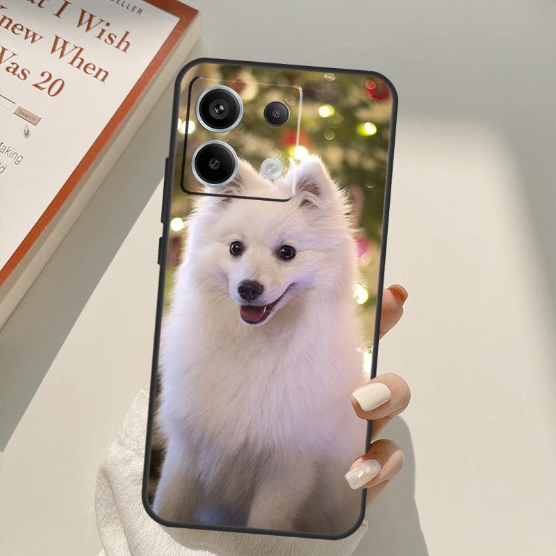 Japanese Spitz Dog Funda For Xiaomi Redmi Note 13 14 9 10 12 11 15 Pro Plus Case For Redmi 15 C 12C 13C 14C 10C