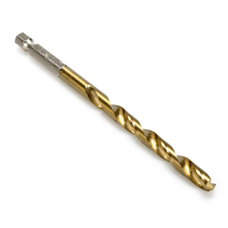 High Speed Steel 13pcs Titanium Coated Drill Bit Set Hex Shank 1.5-6.5mm Wood Plastic Tool Set-buy at a low prices on Joom e-commerce platform