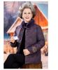 Damen Winter Daunenjacke mit Pelzkragen - Dick, Warm und Stilvoll für ältere Damen