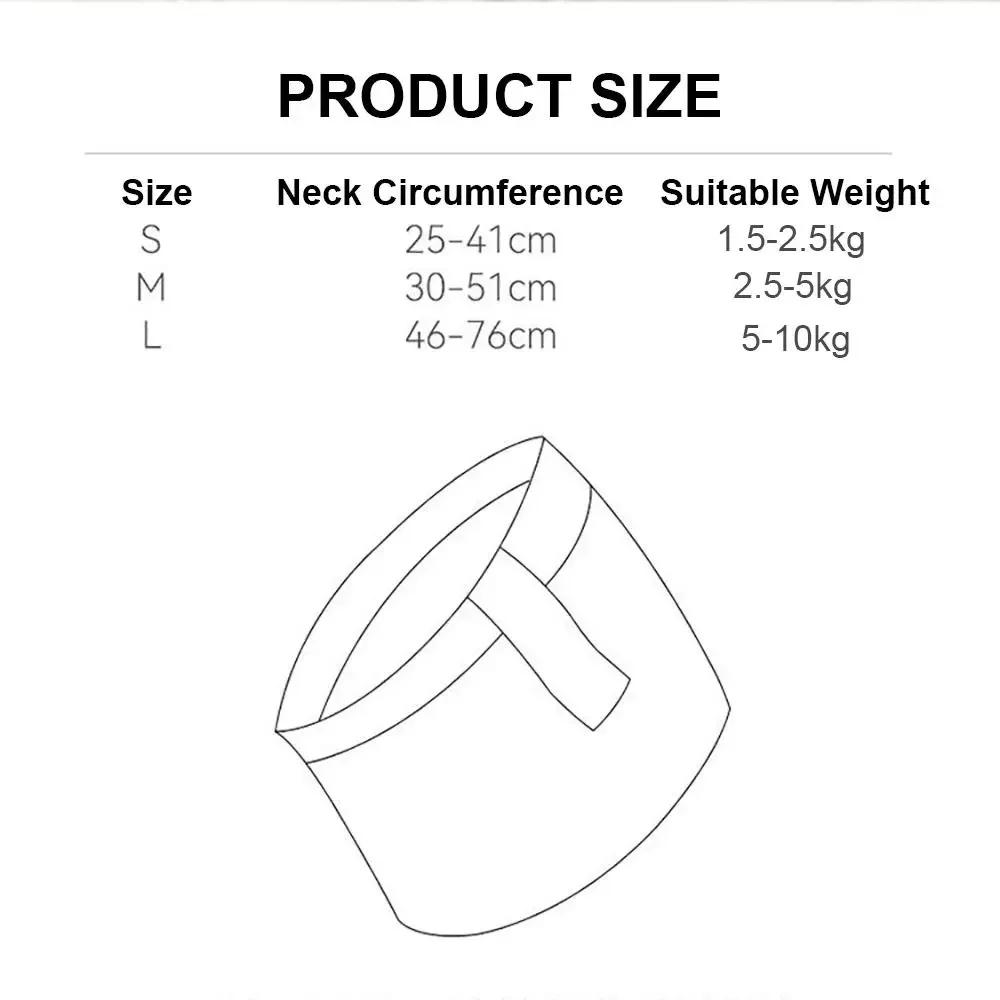 Small Medium Large Dogs Collar Dog Calming Earmuffs Warm Noise-proof Pet Neck Gaiter Outdoor Anxiety Relief Puppy Scarf